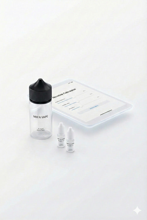 Guide Mix N Vape : Comment calculer son dosage de nicotine et son taux de PG/VG ?