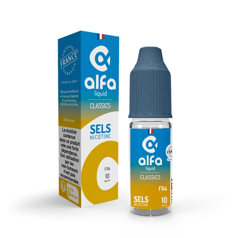E-liquide Sel de Nicotine FR4 10ml - Alfaliquid
