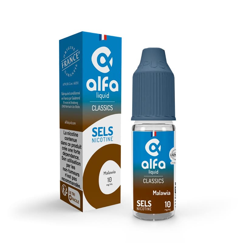 E-liquide Sel de Nicotine Malawia 10ml - Alfaliquid
