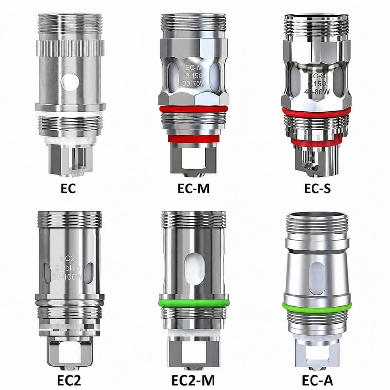 Résistances Eleaf EC Melo - Pack de 5