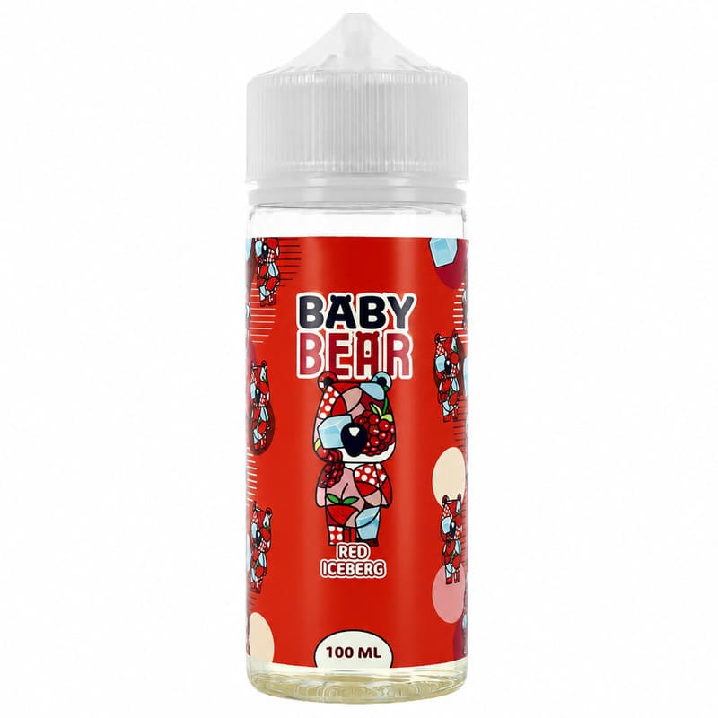 E-liquide Red Iceberg 100ml 0mg – Baby Bear