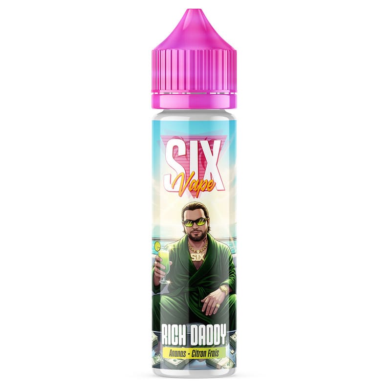 E-liquide Rich Daddy 50ml 0mg – SIX Vape