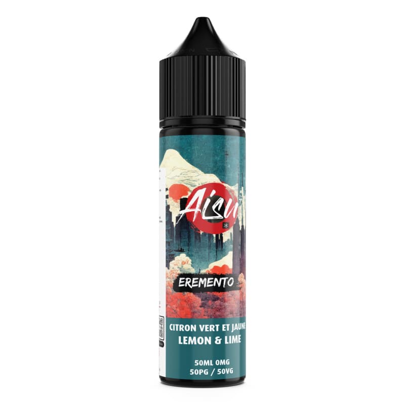 AISU Eremento Citron Jaune & Vert - E-liquide 50ml 0 mg | VAPEVO