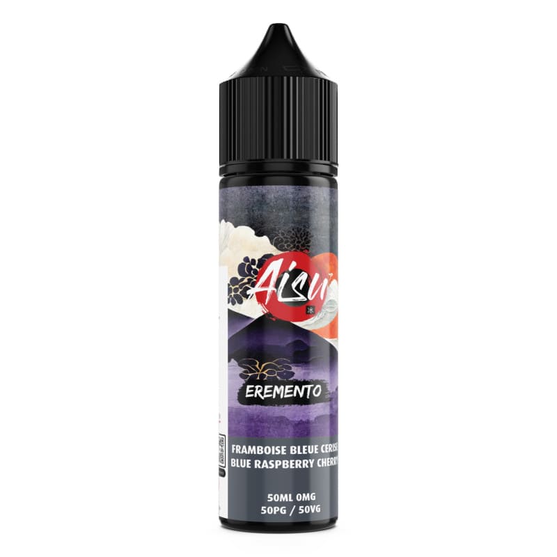 AISU Eremento Framboise Bleue Cerise - E-liquide 50ml 0 mg | VAPEVO
