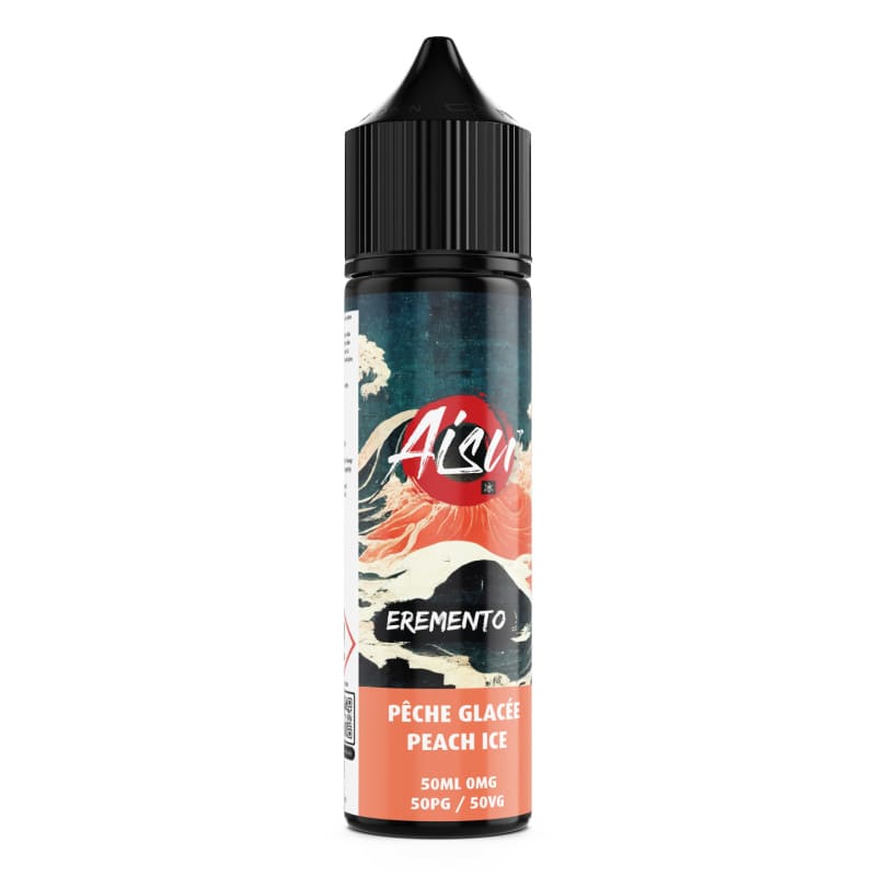 AISU Eremento Pêche Glacée - E-liquide 50ml 0 mg | VAPEVO