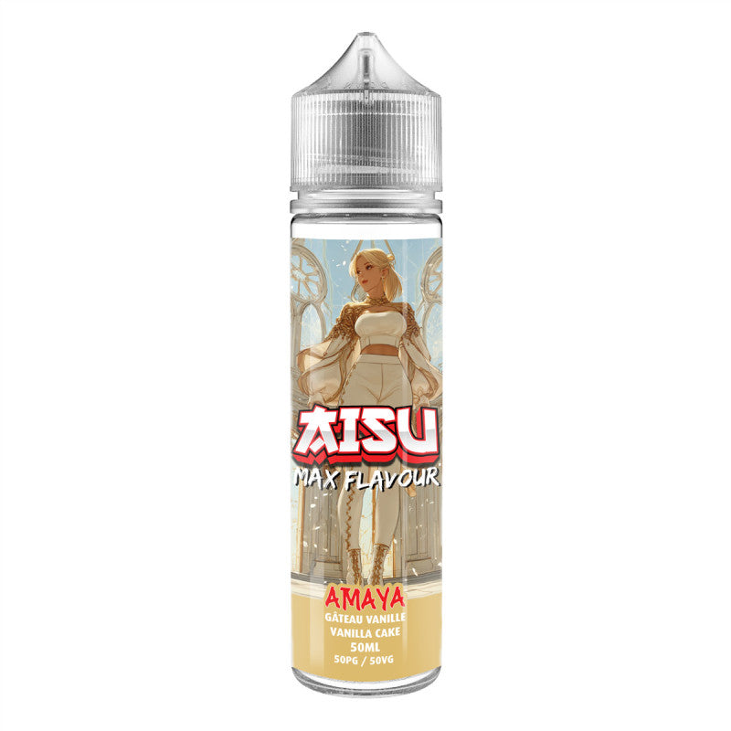 AISU Max Flavour Amaya Gâteau Vanille - E-liquide 50ml 0 mg | VAPEVO