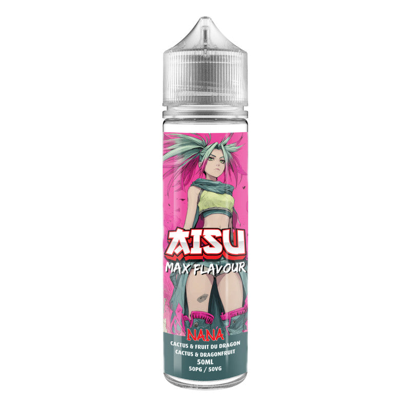 AISU Max Flavour Nana Cactus Fruit du Dragon - E-liquide 50ml 0 mg | VAPEVO
