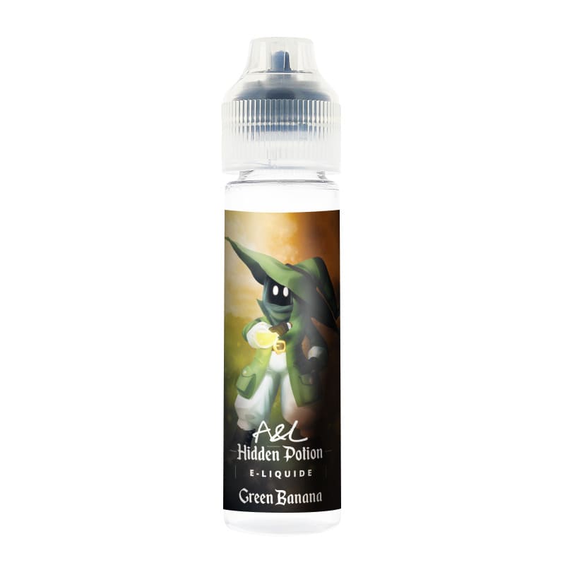 A&L HIDDEN POTION Green Banana - E-liquid 50ml A&L HIDDEN POTION Green Banana - E-liquid 50ml