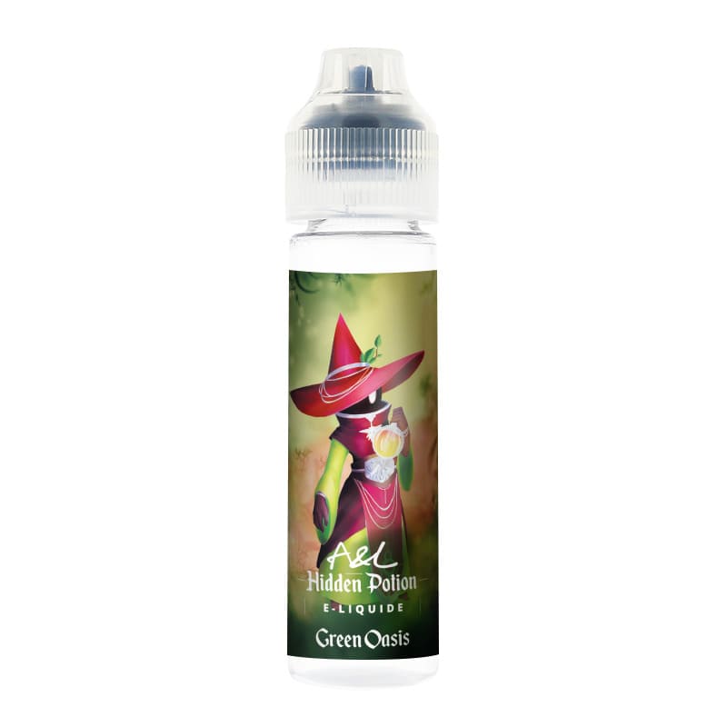 A&L HIDDEN POTION Green Oasis - E-liquid 50ml A&L HIDDEN POTION Green Oasis - E-liquid 50ml
