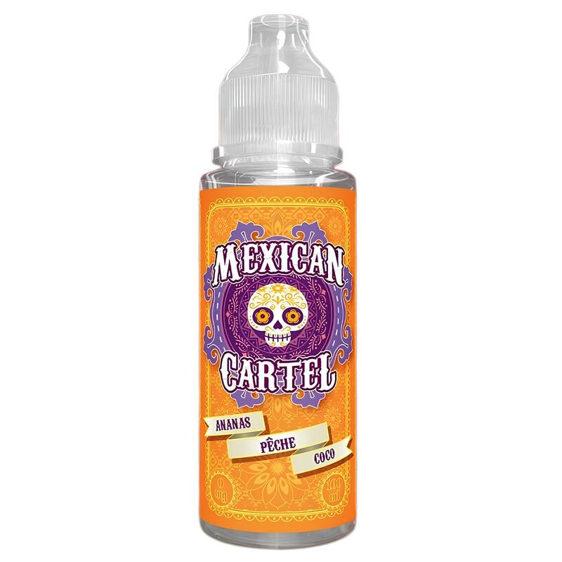MEXICAN CARTEL Ananas Pêche Coco - E-liquide 50ml/100ml 0mg