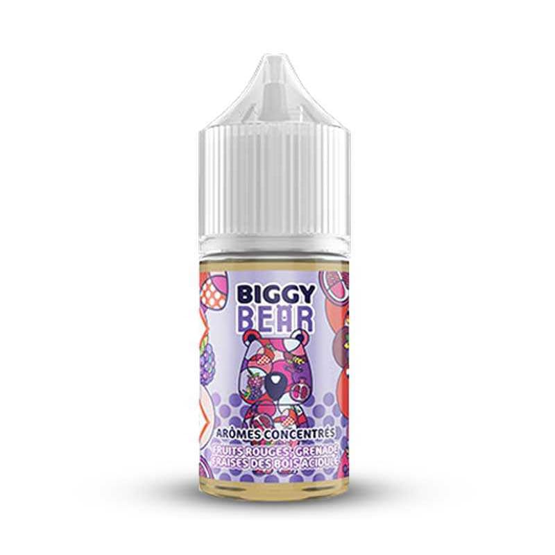 Arôme Concentré Biggy Bear Fruits Rouges, Grenade & Fraise des Bois 30ml | VAPEVO