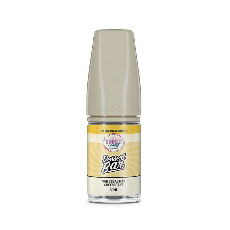 Arôme Concentré Dinner Lady Dessert Bar San Sebastian Cheesecake 30ml | VAPEVO