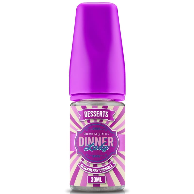 Arôme Concentré Dinner Lady Desserts Blackberry Crumble 30ml | VAPEVO
