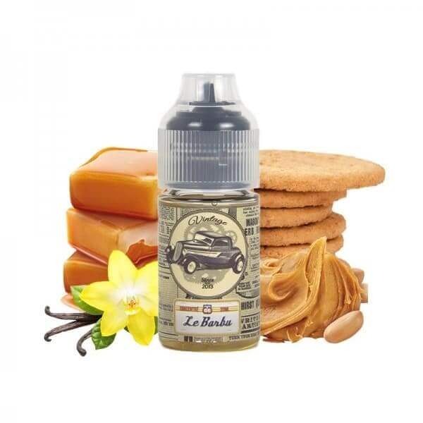 vintage vape flavor Le Barbu Concentrated Aroma Juice 66 Collection_nicotine disposables blueberry njoy pods amazon Color:Red Carbon Fiber