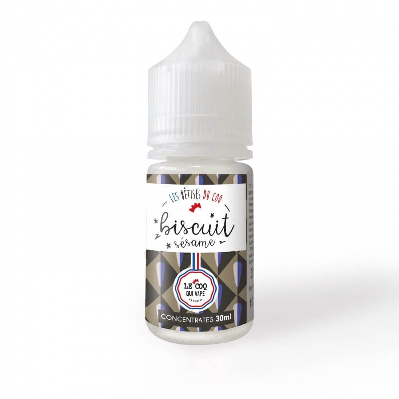 Arôme Concentré Le Coq Qui Vape Biscuit Sésame 30ml | VAPEVO