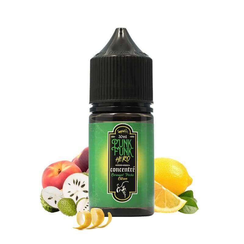 Arôme Concentré Punk Funk Hero Corossol Pêche Citron 30ml | VAPEVO