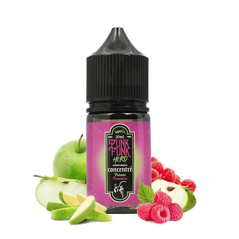 Arôme Concentré Punk Funk Hero Pomme Framboise 30ml | VAPEVO