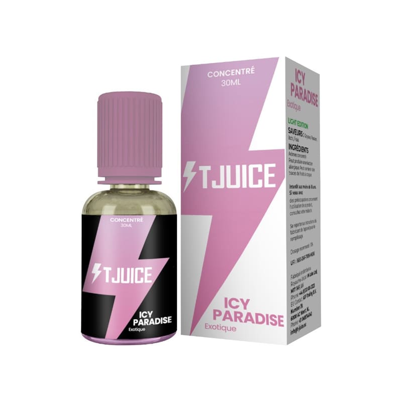 Arôme Concentré T-Juice Icy Paradise 30ml | VAPEVO