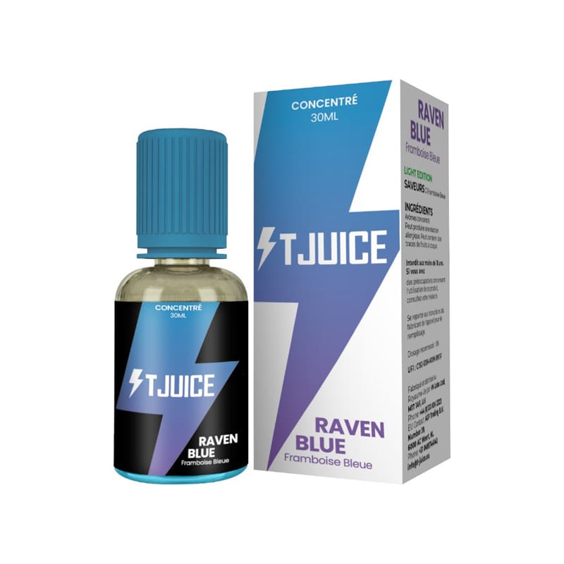 Arôme Concentré T-Juice Raven Blue 30ml | VAPEVO