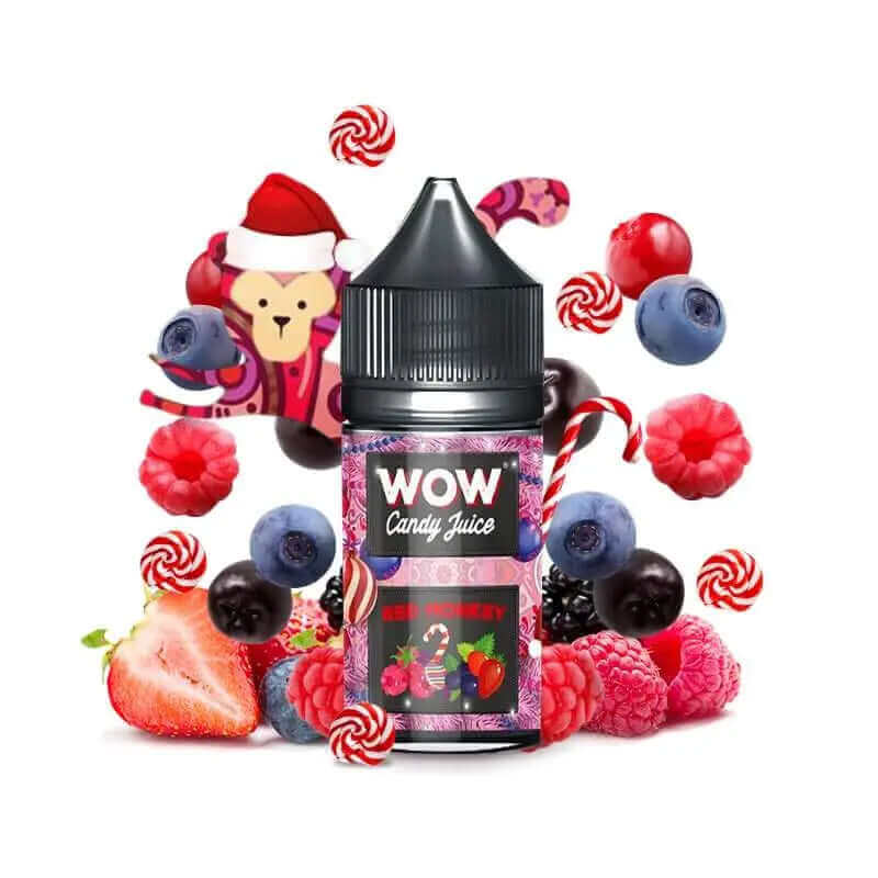 Arôme Concentré Wow Candy Juice Red Monkey 30ml | VAPEVO