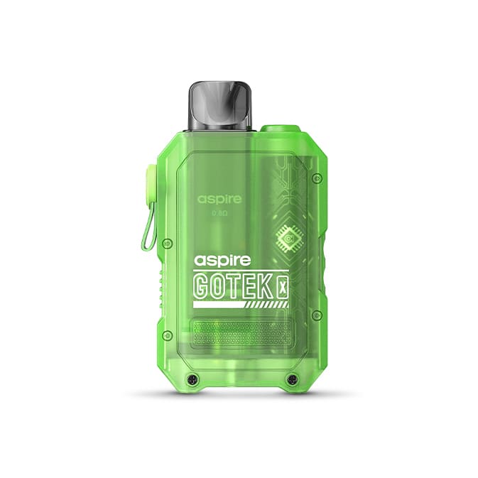 ASPIRE Gotek X - Kit E-Cigarette 20W 650mah-Transparent-VAPEVO