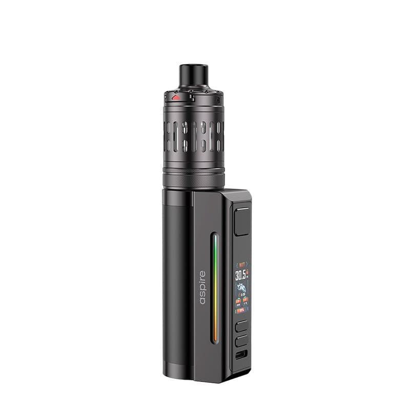 ASPIRE Zelos M80 - Kit E-Cigarette 80W 2600mAh-Black Gunmetal-VAPEVO