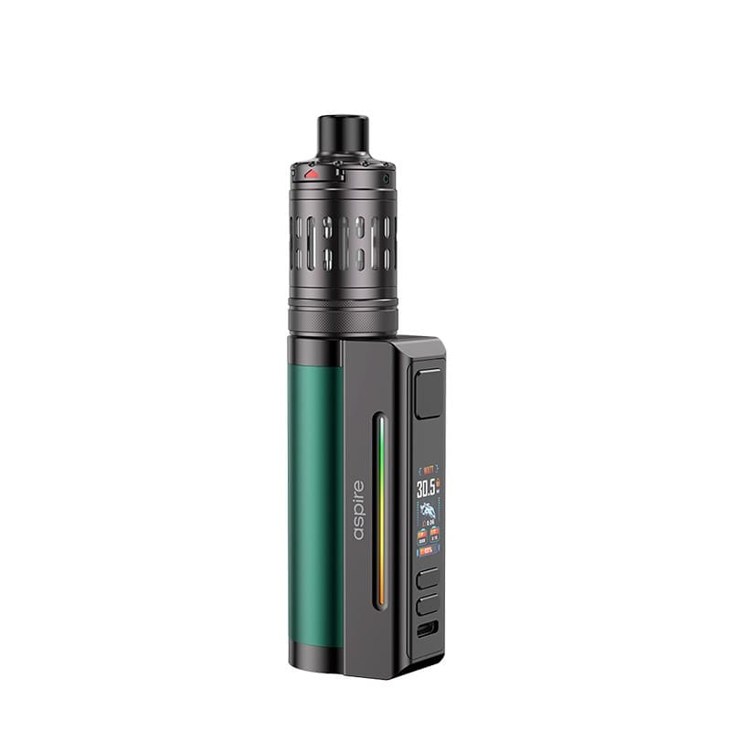 ASPIRE Zelos M80 - Kit E-Cigarette 80W 2600mAh-Green Gunmetal-VAPEVO