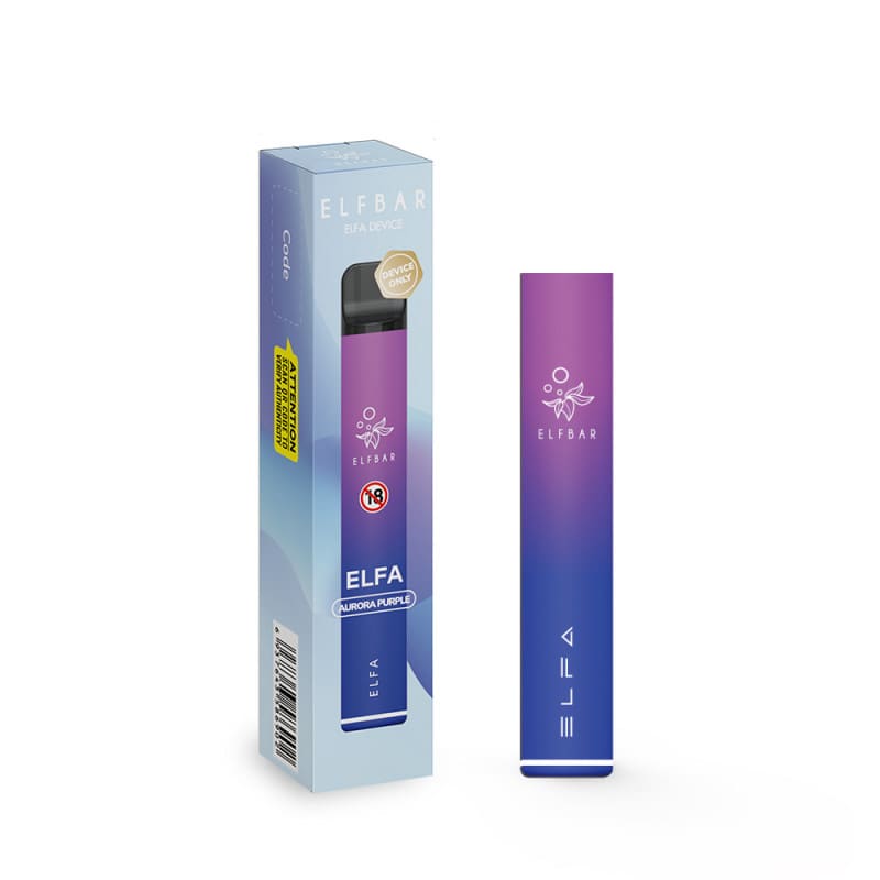 Batterie Elfbar Elfa 500mAh Aurora Purple | VAPEVO