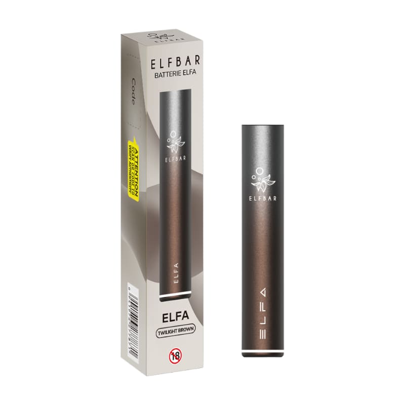 Batterie Elfbar Elfa 500mAh Twilight Brown | VAPEVO