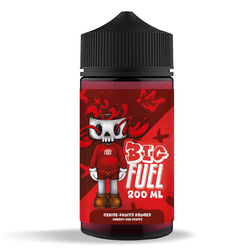 red juice vape BIG FUEL Cerise & Fruits rouges & Abricot