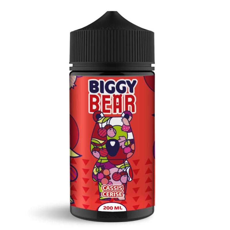 BIGGY BEAR Cassis Cerise - E-liquide 200ml 0 mg | VAPEVO