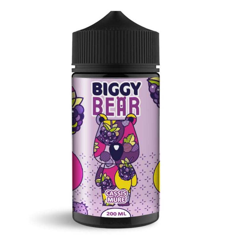 BIGGY BEAR Cassis Mûre - E-liquide 200ml 0 mg | VAPEVO