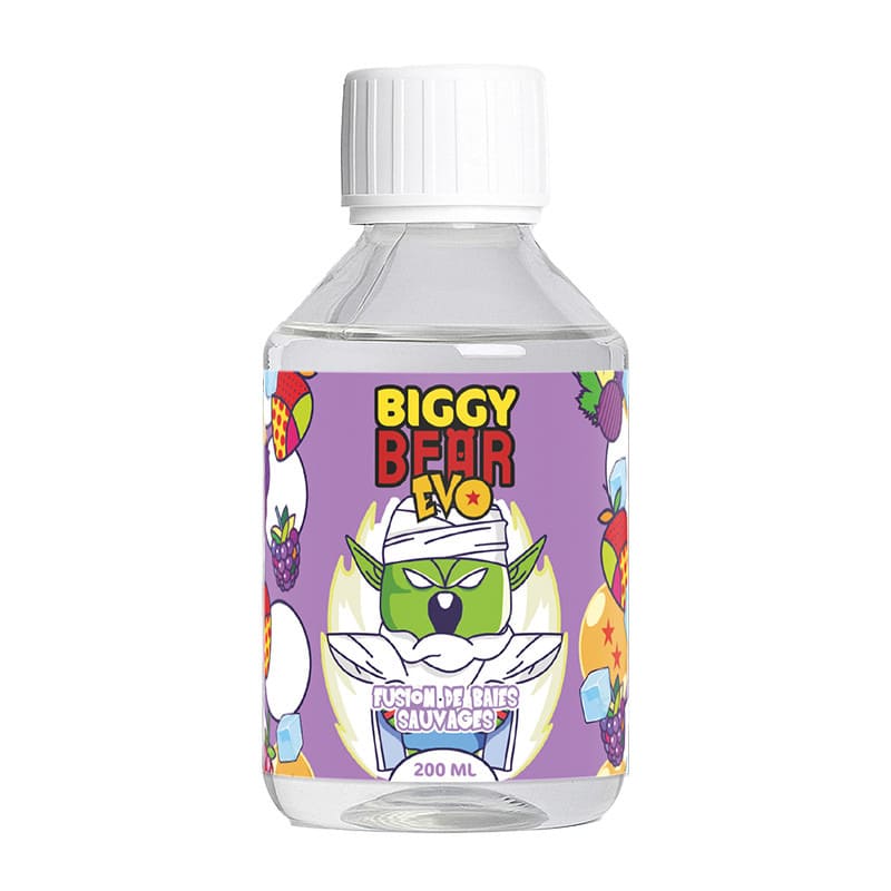 BIGGY BEAR Fusion de Baies Sauvages - E-liquid 200ml BIGGY BEAR Fusion de Baies Sauvages - E-liquid 200ml
