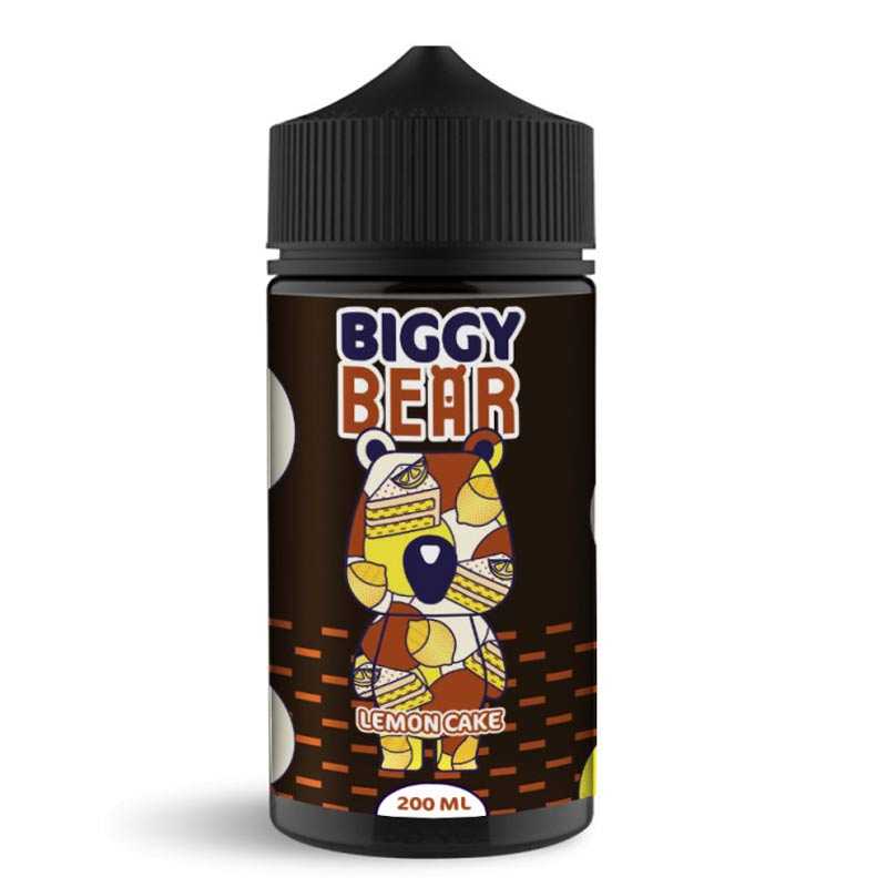 BIGGY BEAR Lemon Cake - E-liquid 200ml BIGGY BEAR Lemon Cake - E-liquid 200ml