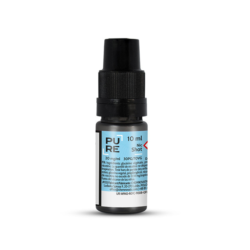 Booster de Nicotine Pure 20mg 10ml 30:70 (20mg/ml) | VAPEVO