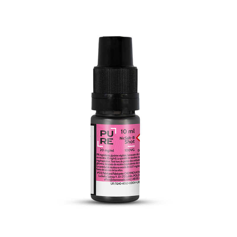 Booster de Sel de Nicotine Pure 20mg 10ml 50:50 | VAPEVO