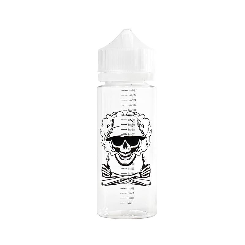 Bouteille Graduée avec Bouchon Doseur Bob Skull 120 ml | VAPEVO