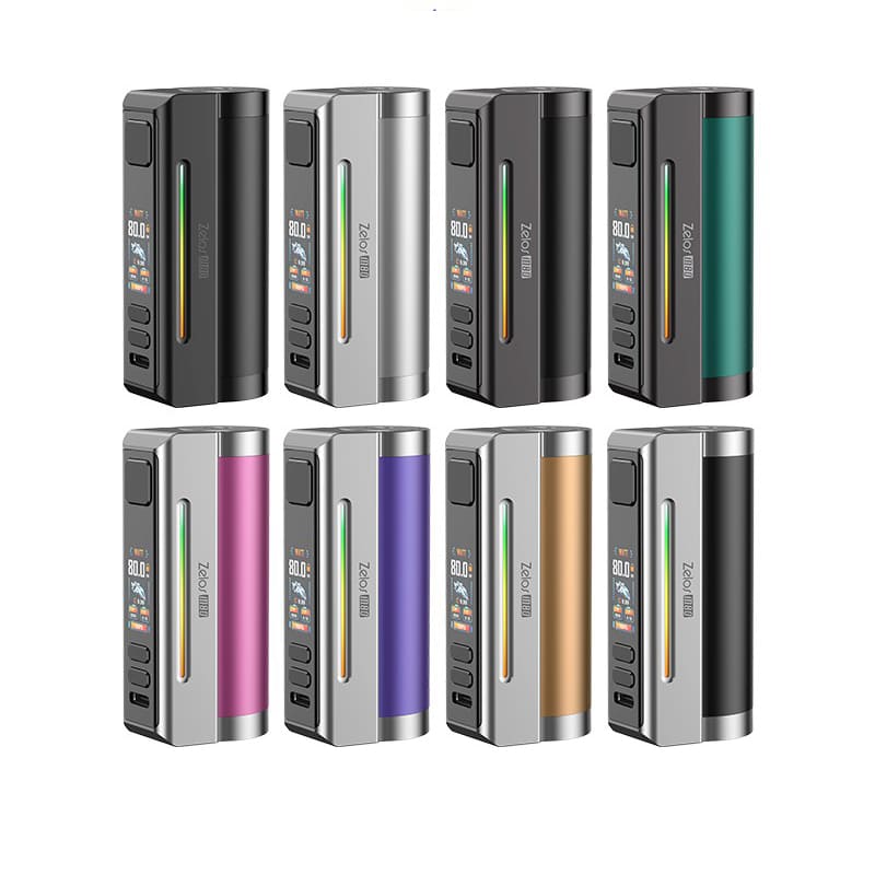 Box Mod Aspire Zelos M80 80W 2600mAh Full Black | VAPEVO