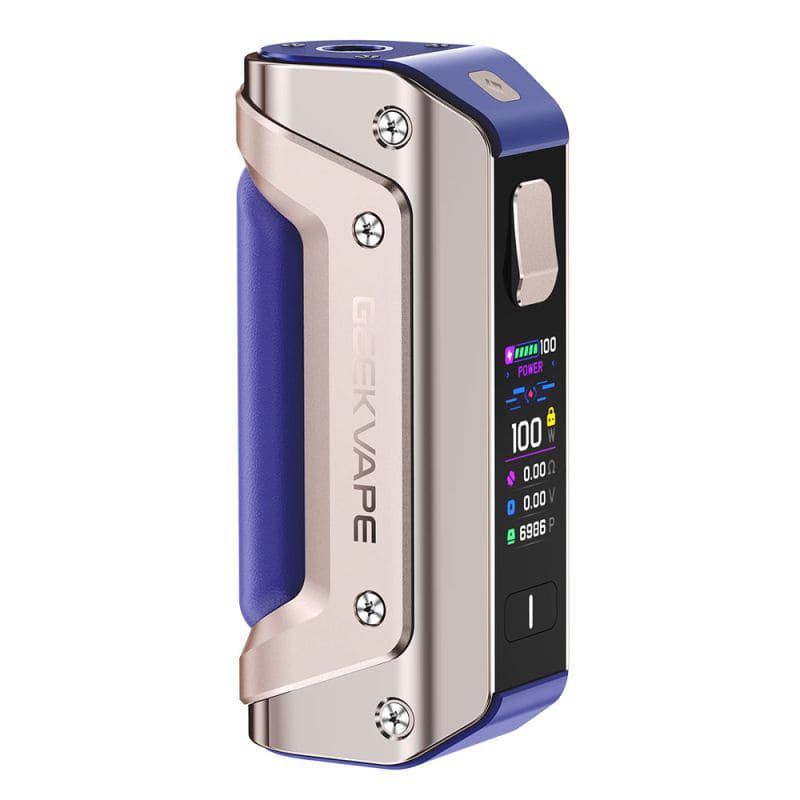 Box Mod Geekvape Aegis Solo 3 - 100W Version Accu Externe Golden Blue | VAPEVO