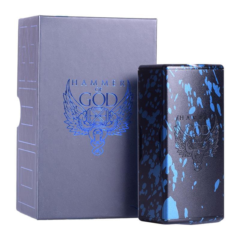Box Mod Hammer of God 200 Vaperz Cloud 200W Plasma Blue | VAPEVO