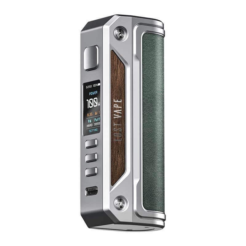 Box Mod Lost Vape Thelema Solo 100W SS Mineral Green | VAPEVO