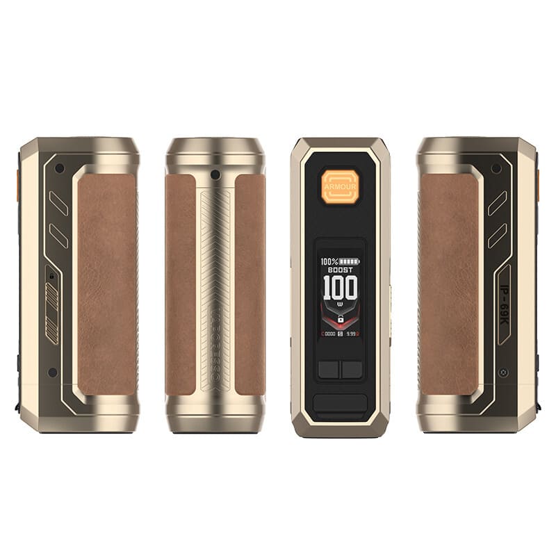 Box Mod Vaporesso Armour Ultra - 100W 5500mAh Obsidian Black | VAPEVO