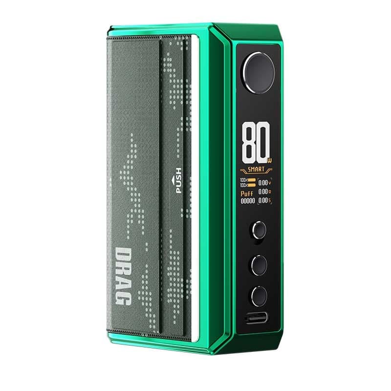 Box Mod Voopoo Drag 5 177W Green | VAPEVO