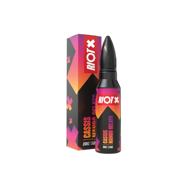 RIOT Cassis Mango Gelato - E-liquide 50ml