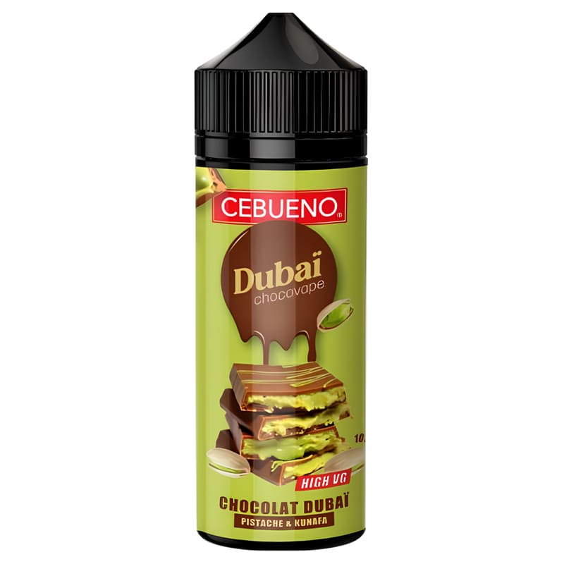 CEBUENO Dubaï Chocovape - E-liquide 100ml-0 mg-VAPEVO