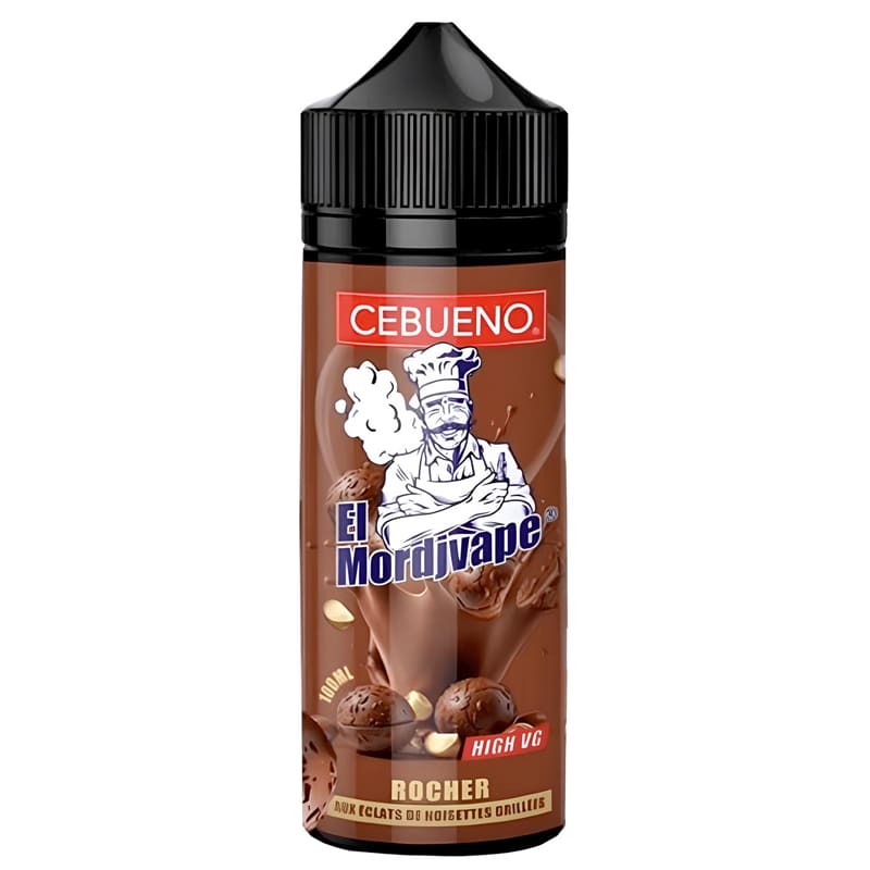 CEBUENO El Mordjvape Rocher - E-liquide 100ml CEBUENO El Mordjvape Rocher - E-liquide 100ml