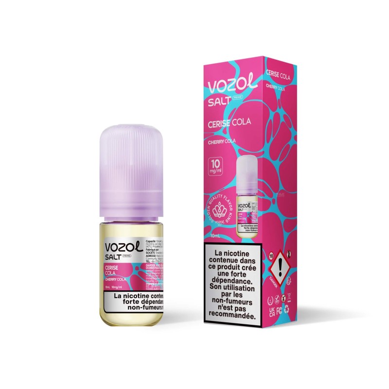 E-liquide Sel de Nicotine Cerise Cola 10ml - Vozol