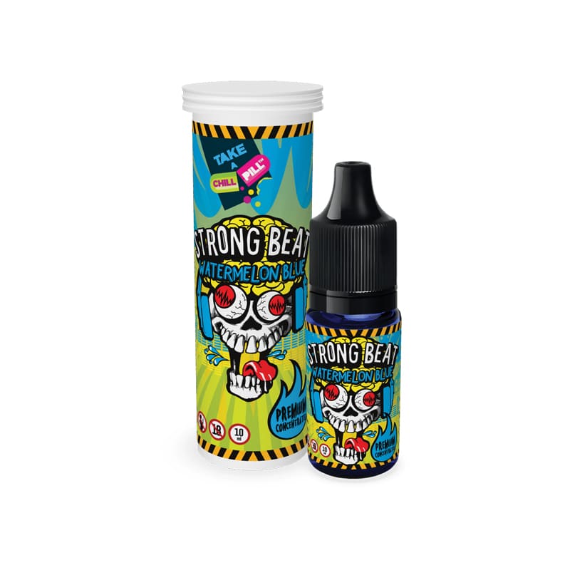 CHILL PILL Strong Beat Watermelon Blue - Arôme Concentré 10ml Standard | VAPEVO