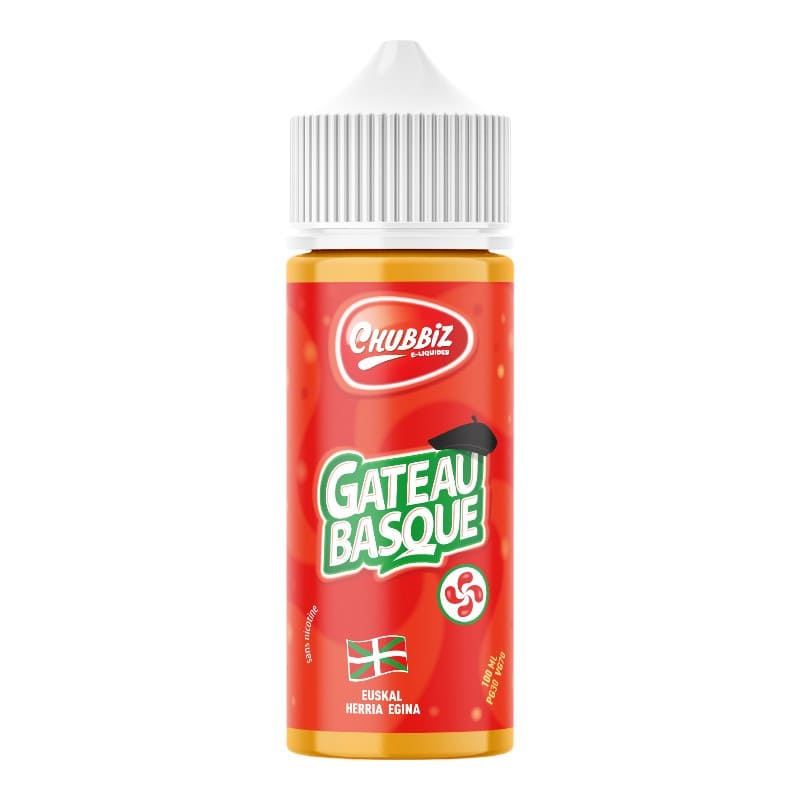 CHUBBIZ Gteau Basque - E-liquide 100ml VAPEVO CHUBBIZ Gteau Basque - E-liquide 100ml VAPEVO