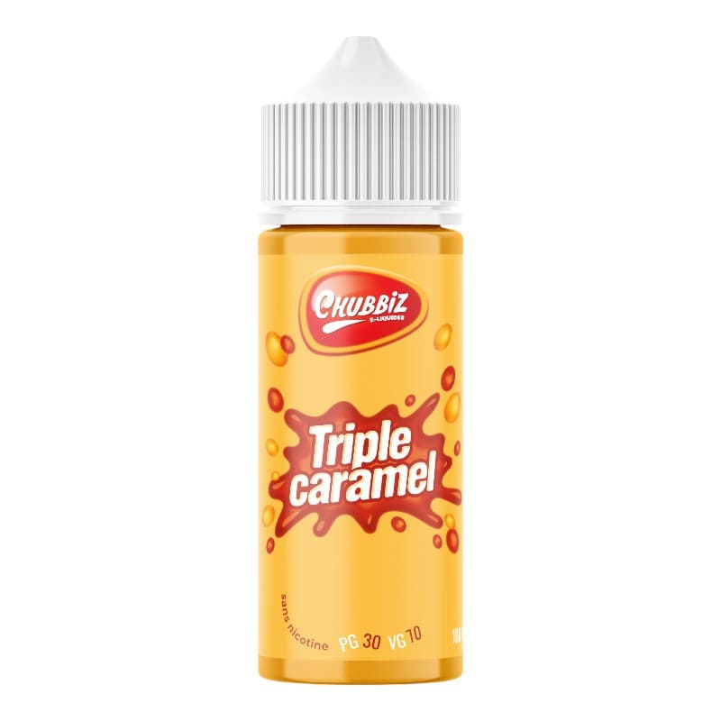 CHUBBIZ Triple Caramel - E-liquido 100ml CHUBBIZ Triple Caramel - E-liquido 100ml